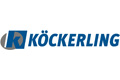KÖCKERLING-Logo mit blauem Text und einem stilisierten K innerhalb einer blauen und grauen Kreisform.