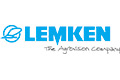 LEMKEN-Logo mit einer blauen Blattgrafik und dem Schriftzug The Agrovision Company darunter.
