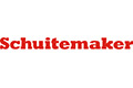 Rotes Schuitemaker-Textlogo auf weißem Hintergrund.