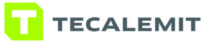 Tecalemit-Logo mit einem fetten T in einem grünen Kasten neben dem Wort TECALEMIT in grauen Buchstaben.