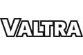 Das Wort VALTRA in fetten, schwarzen Großbuchstaben mit einer dicken Umrandung auf weißem Hintergrund.