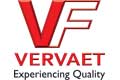 Logo mit großem rotem VF über dem Wort VERVAET und dem Slogan Qualität erleben darunter.